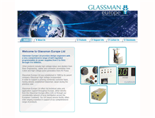 Tablet Screenshot of glassmaneurope.co.uk